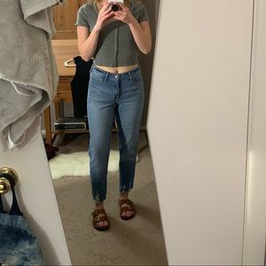 Hollister High Rise Mom Jeans